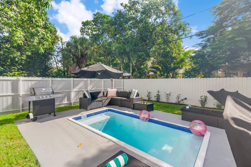 Stylish 4-Bedroom Near Downtown Fort Lauderdale Ngoại thất bức ảnh