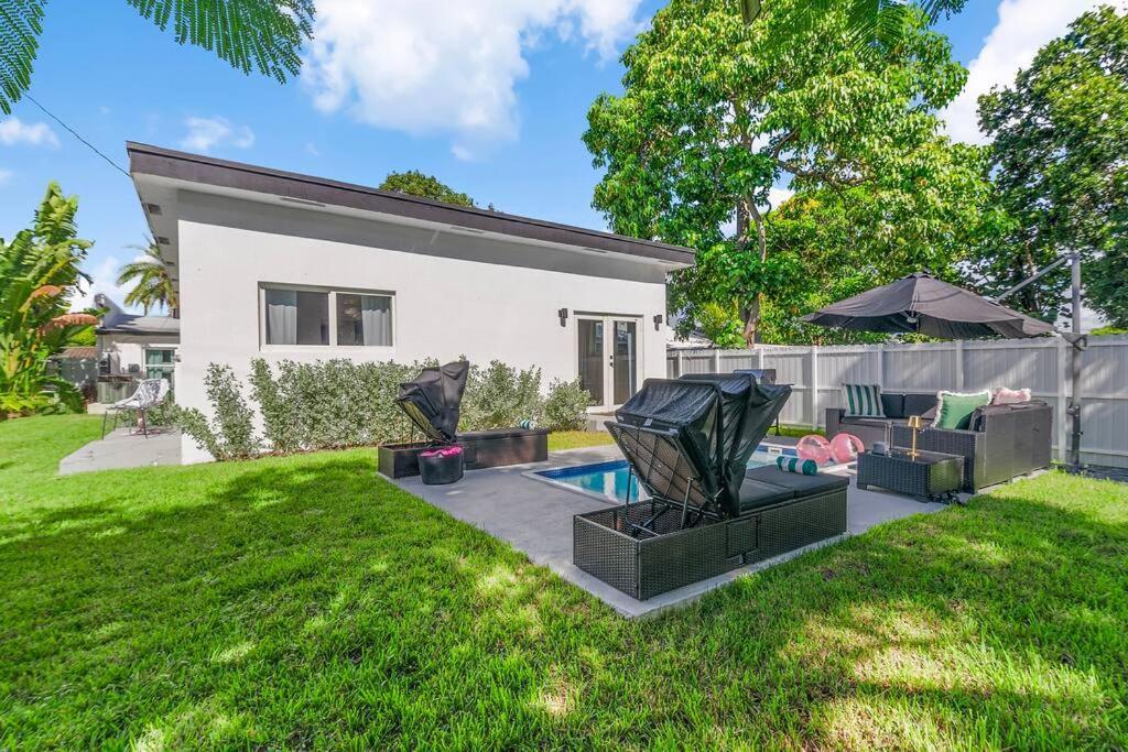 Stylish 4-Bedroom Near Downtown Fort Lauderdale Ngoại thất bức ảnh